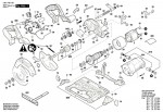 Bosch 3 601 F82 100 Gks 55+ Gce Circular Hand Saw 230 V / Eu Spare Parts